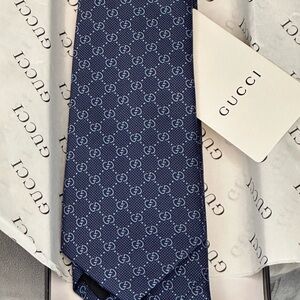 Men’s Gucci Tie, dark blue